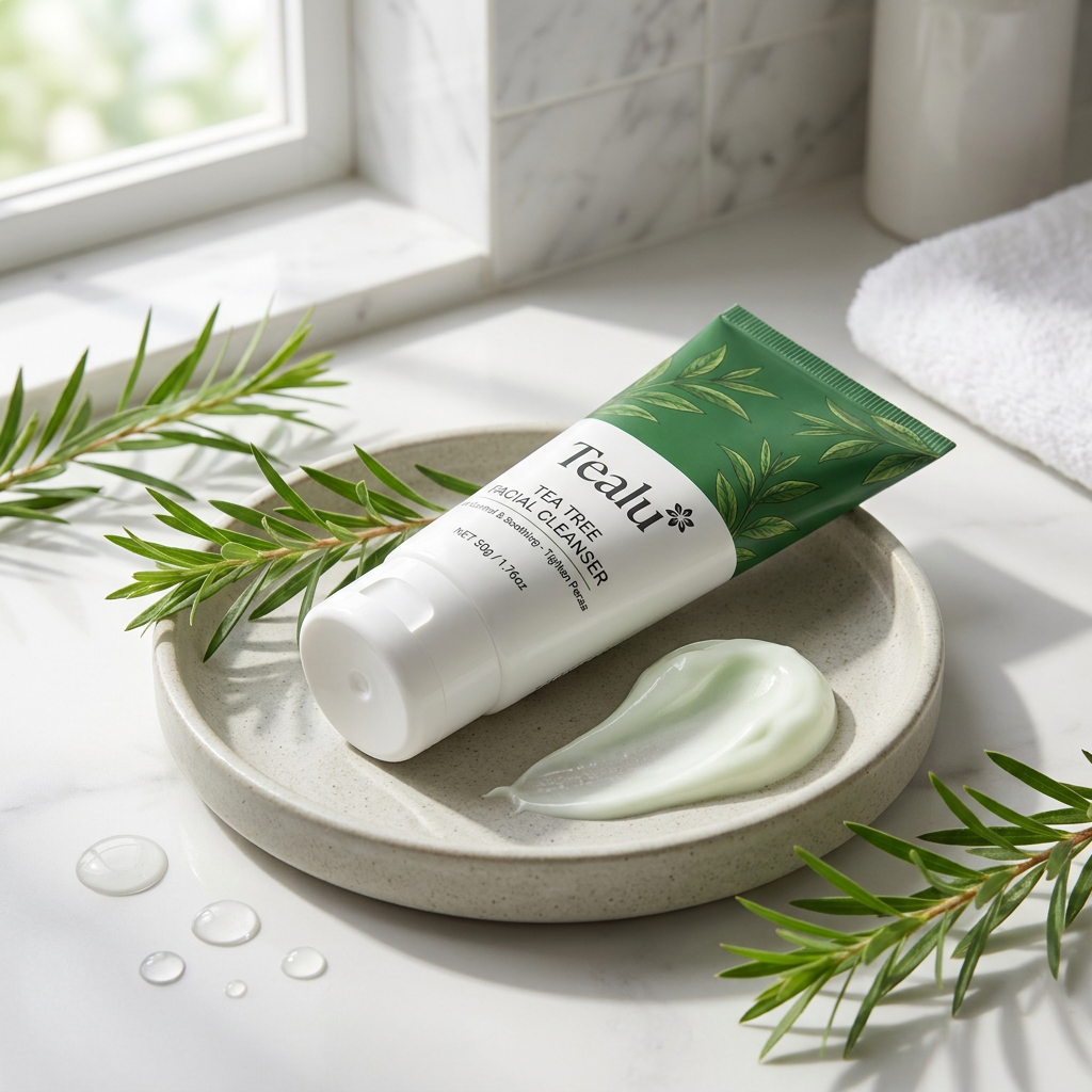Tealu Tea Tree Facial Cleanser