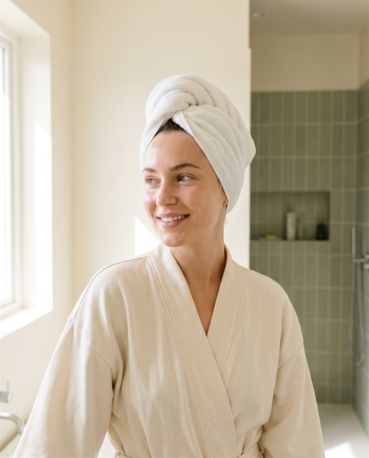 Feeling fresh and confident after a Tealu wash